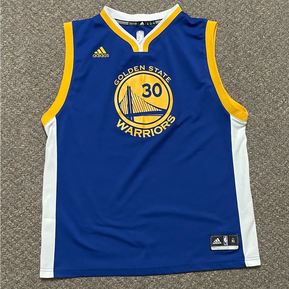 Adidas Golden State Warrior Curry #30 Jersey
